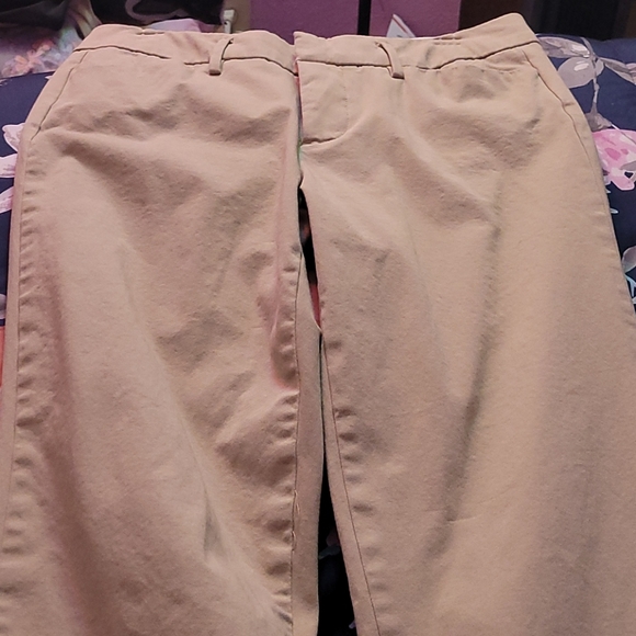 Girls kaki pants - Picture 1 of 3